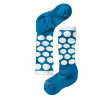 Носки детские Smartwool Girls' Wintersport All Over Dots Glacial Blue S