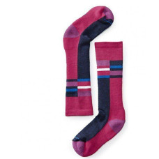Носки детские Smartwool Kid's Wintersport Stripe Potion Pink M