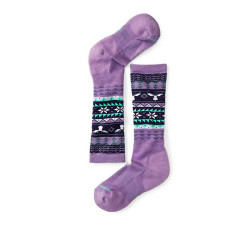 Носки детские Smartwool Girls' Wintersport Fairisle Moose Lilac L