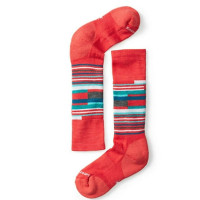 Шкарпетки дитячі Smartwool Kid's Wintersport Stripe Hibiscus XS