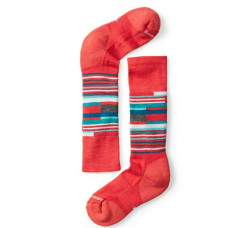 Носки детские Smartwool Kid's Wintersport Stripe Hibiscus XS