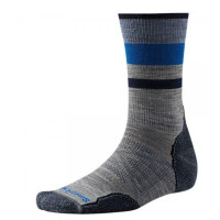 Шкарпетки чоловічі Smartwool Men's PhD Outdoor Light Pattern Crew Light Gray M