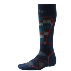 Шкарпетки чоловічі Smartwool Men's PhD Ski Medium Pattern Navy/Brt M
