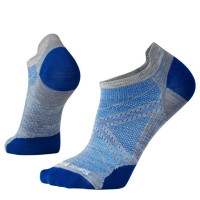 Шкарпетки чоловічі Smartwool Men's PhD Run Ultra Light Micro Gray/Dark Blue XL