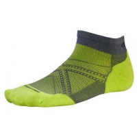 Шкарпетки чоловічі Smartwool Performance Run Light Elite Low Cut Graphite/Smartwool Green M