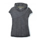 Термофутболка-худі жіноча Smartwool Wm's Everyday Exploration Hooded Tee Charcoal S
