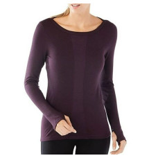 Кофта женская Smartwool Wm’s PhD Light Long Sleeve Bordeaux L