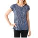 Термофутболка жіноча Smartwool Wm's Merino 150 Pattern Tee Dark Blue Steel XS