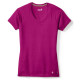 Термофутболка жіноча Smartwool Wm's Merino 150 Baselayer Pattern Short Sleeve Berry XS