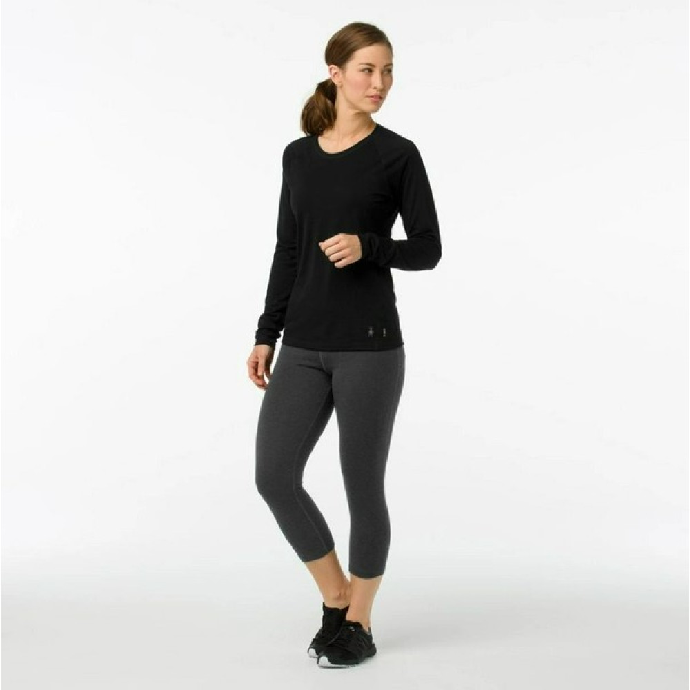 Кофта жіноча Smartwool Wm's Merino 150 Baselayer Long Sleeve Black L