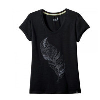 Термофутболка женская Smartwool Wm's Merino 150 Feather Tee Black XS