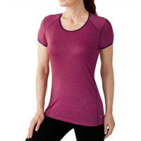 Термофутболка-худі жіноча Smartwool Wm's NTS Micro 150 Pattern Tee Bright Pink S