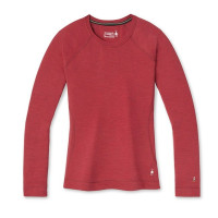 Кофта женская Smartwool Women's Merino 250 Baselayer Crew Boxed Pomegranate Heather M