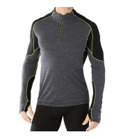 Кофта мужская Smartwool Men's PhD Light 1/4 Zip Charcoal XS