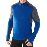 Кофта чоловіча Smartwool Men's PhD Light 1/4 Zip Dark Blue S