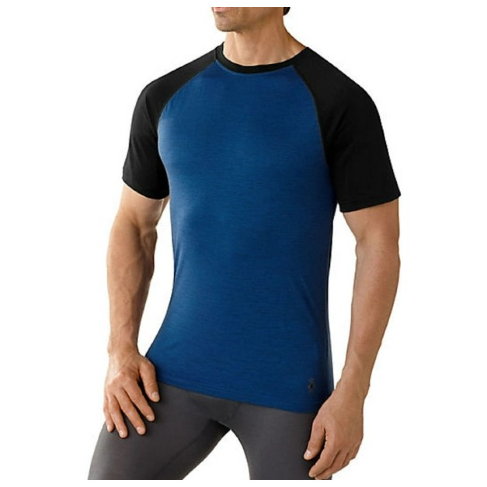 Термофутболка чоловіча Smartwool Men's NTS Micro 150 Combo Tee Bright Blue M