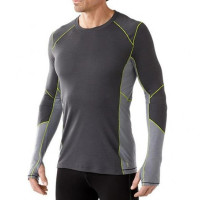 Кофта чоловіча Smartwool Men's PHD Light Long Sleeve Graphite XL