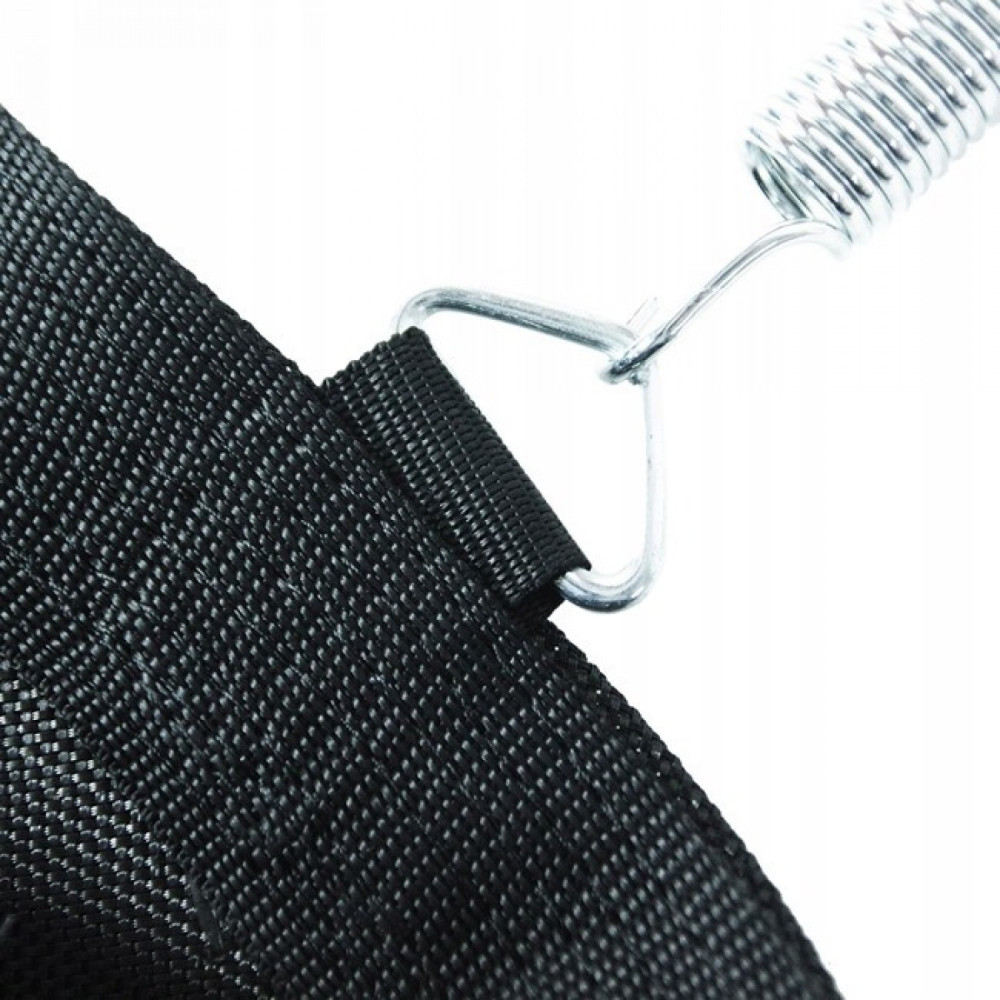 Стрибкове полотно (мат) для батута Springos 8FT 244 см (48 пружин) Black