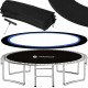 Батут із зовнішньою сіткою Springos 12FT 365 см TP0003 Black
