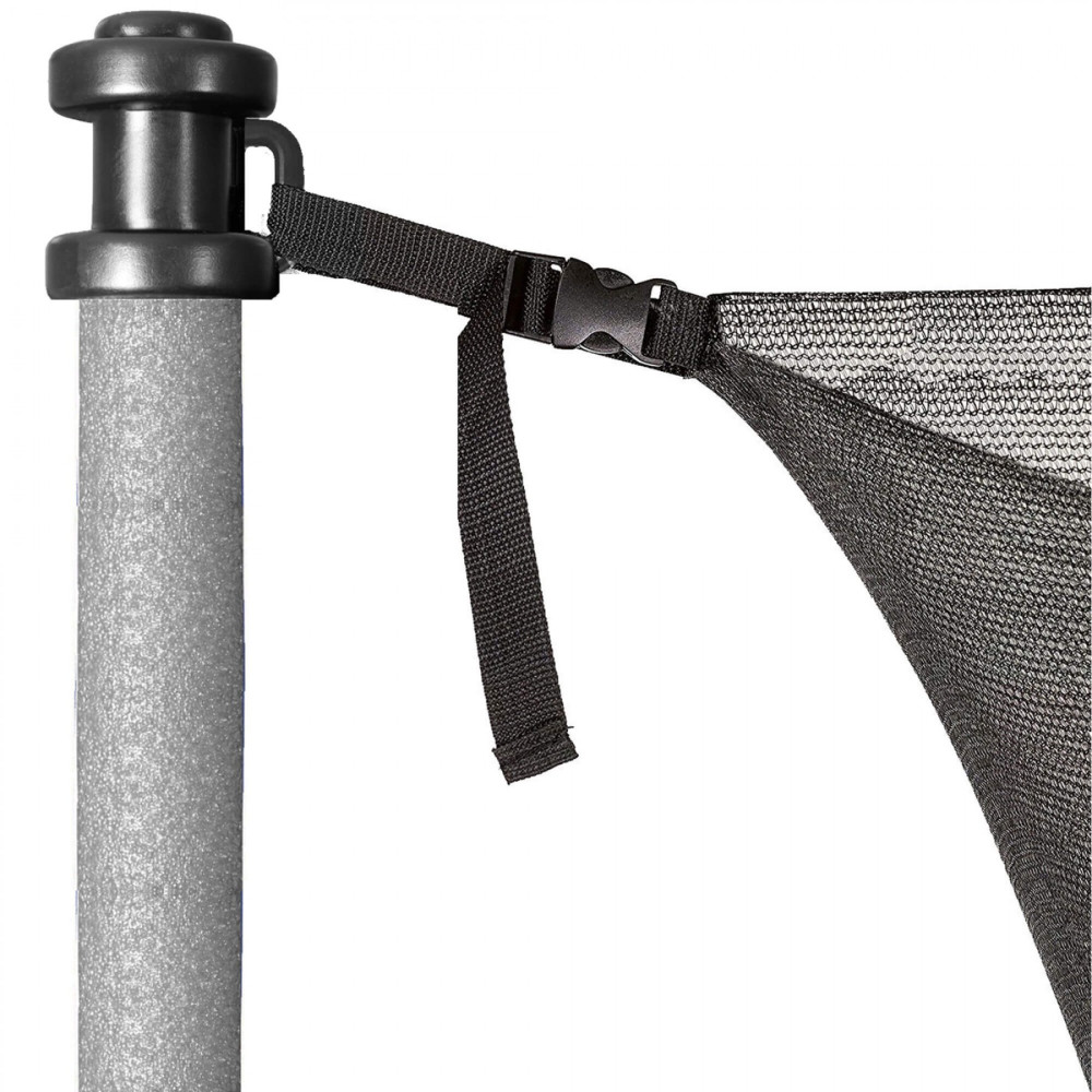 Батут с внутренней сеткой Springos 8FT 245 см TP0005 Black