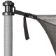 Батут із внутрішньою сіткою Springos 10FT 305 см TP0006 Black