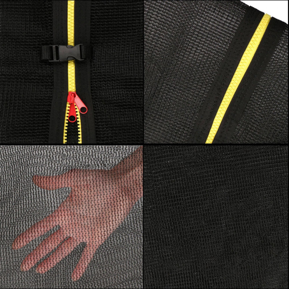 Батут із внутрішньою сіткою Springos 10FT 305 см TP0006 Black