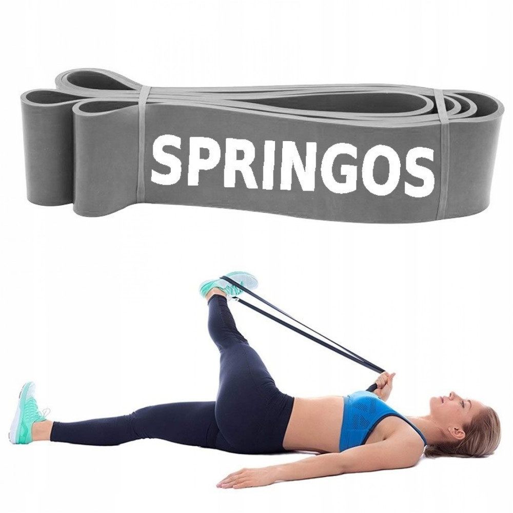 Еспандер-петля (резина для фітнесу і спорту) Springos Power Band 46 мм 27-36 кг (PB0004)