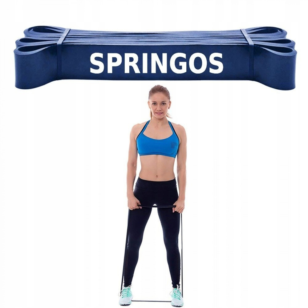 Еспандер-петля (резина для фітнесу і спорту) Springos Power Band 64 мм 37-46 кг (PB0005)