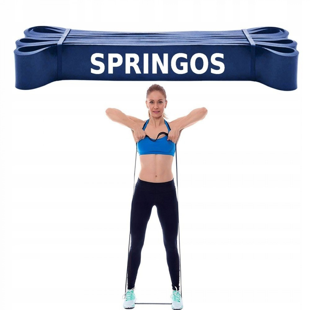 Еспандер-петля (резина для фітнесу і спорту) Springos Power Band 64 мм 37-46 кг (PB0005)