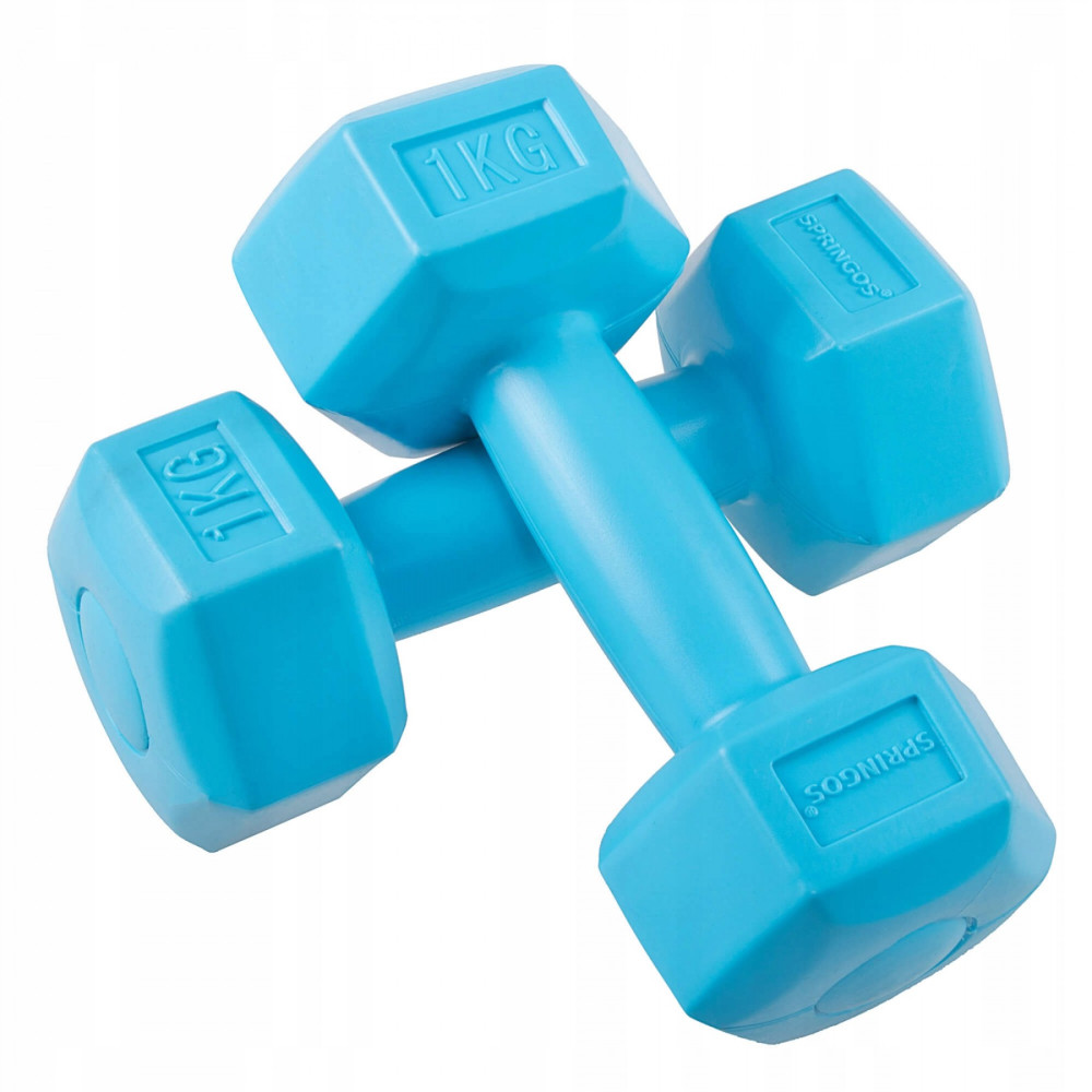 Гантелі Springos Hex 2 x 1 кг (FA1030)