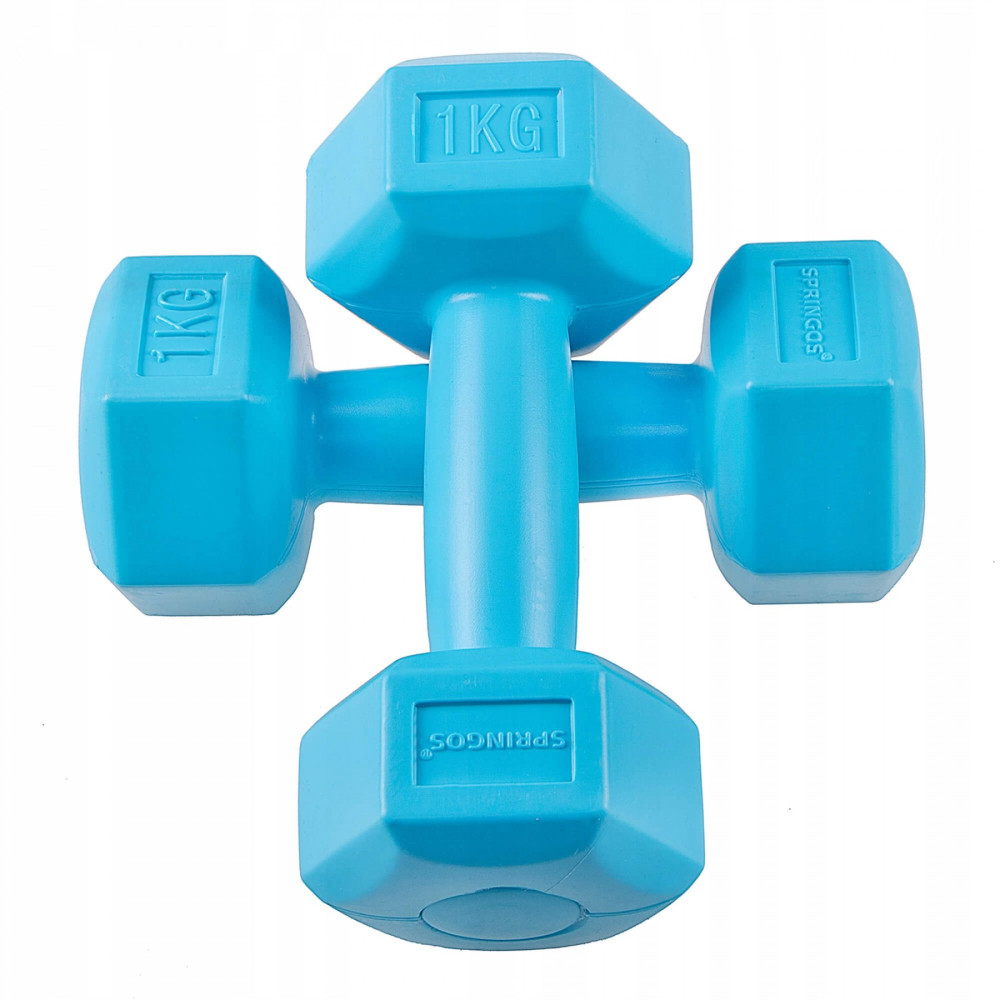 Гантелі Springos Hex 2 x 1 кг (FA1030)