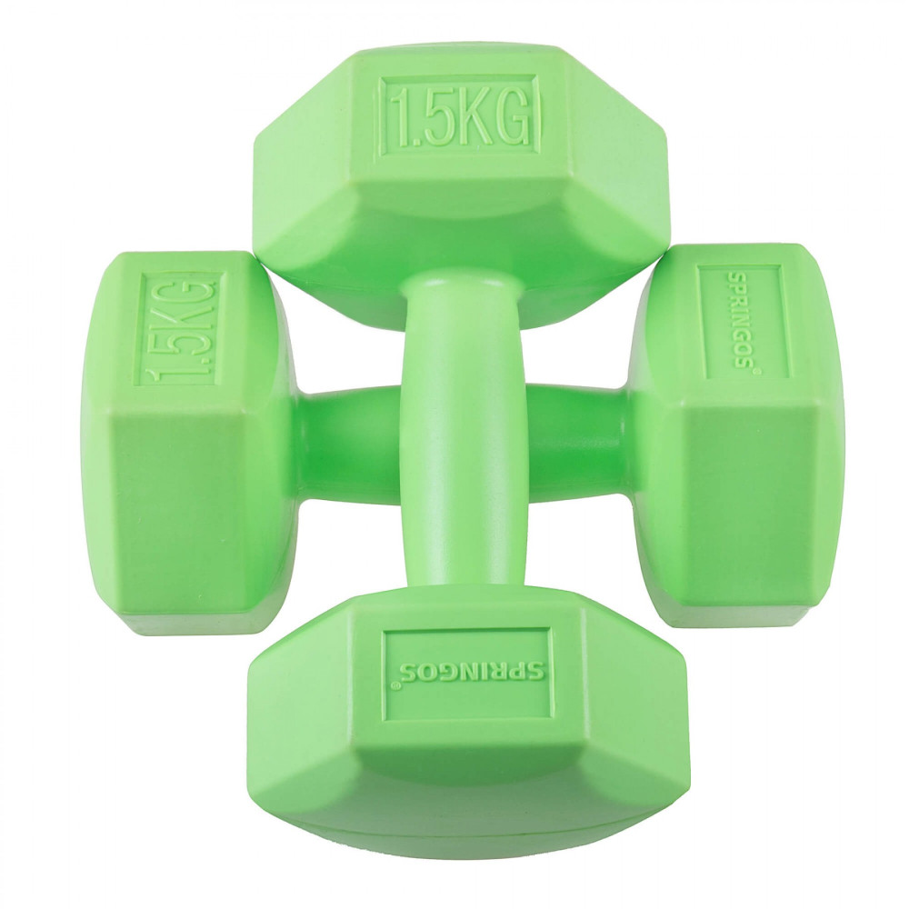 Гантелі Springos Hex 2 x 1.5 кг (FA1031)