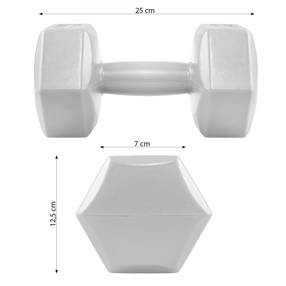 Гантели Springos Hex 2 x 4 кг (FA1035)