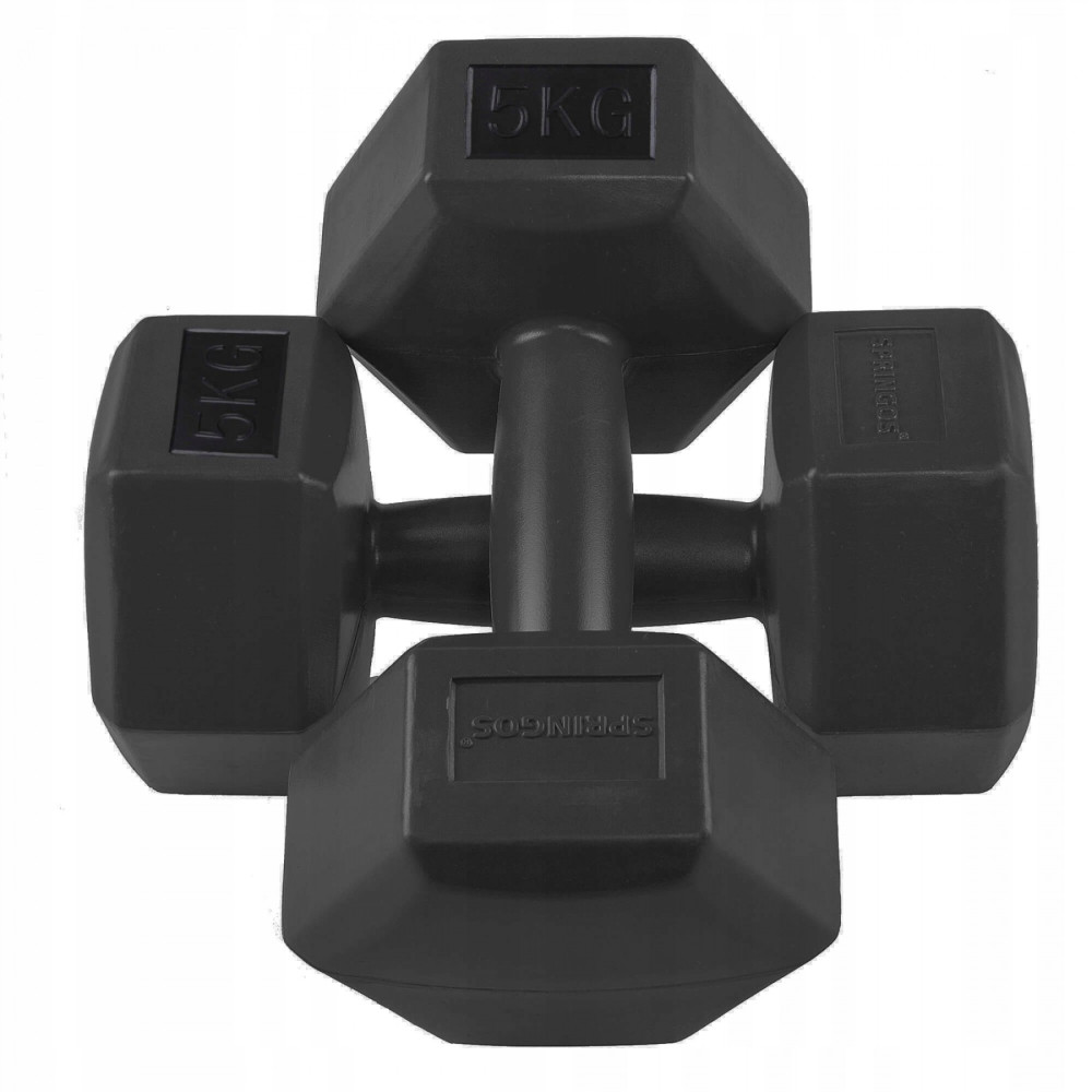 Гантели Springos Hex 2 x 5 кг (FA1036)