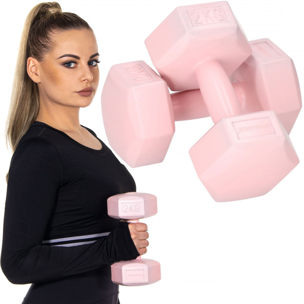 Гантели Springos Hex 2 x 2 кг FA1063