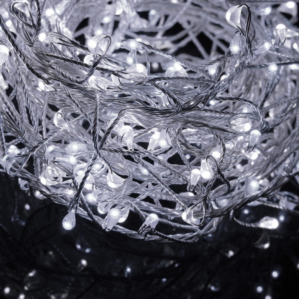 Гірлянда на батарейках Springos 3 м 100 LED CL0072 Cold White