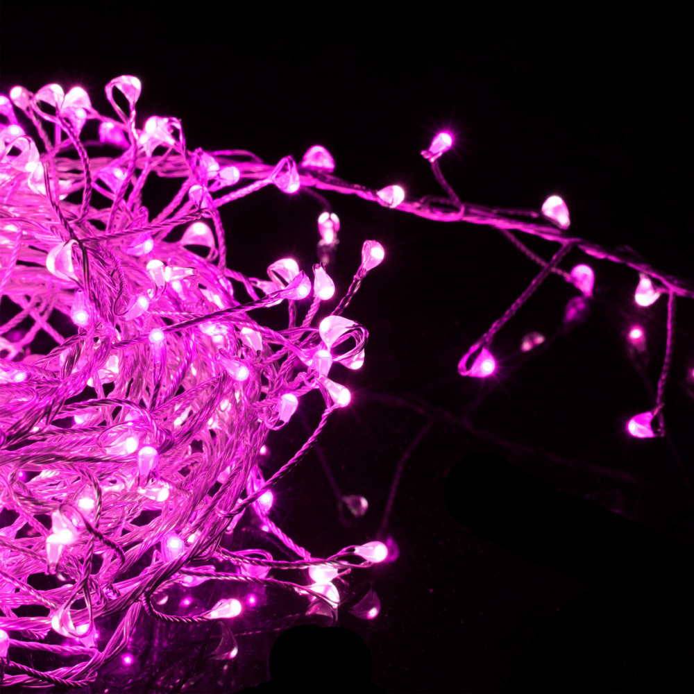 Гірлянда Springos 3 м 300 LED CL0091 Cold White/Pink