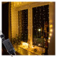 Гірлянда водоспад (штора) Springos 2 x 2 м 400 LED CL0097 Warm White
