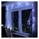 Гірлянда водоспад (штора) Springos 2 x 2 м 400 LED CL0098 Cold White