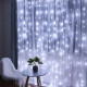 Гірлянда водоспад (штора) Springos 2 x 2 м 400 LED CL0098 Cold White