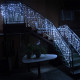 Гірлянда водоспад (штора) Springos 2 x 2 м 400 LED CL0098 Cold White