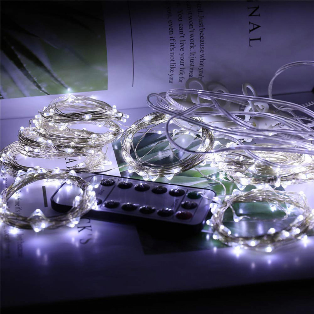 Гірлянда водоспад (штора) Springos 2 x 2 м 400 LED CL0098 Cold White