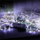 Гірлянда водоспад (штора) Springos 2 x 2 м 400 LED CL0098 Cold White
