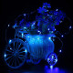 Гірлянда на батарейках Springos 9.9 м 100 LED Pilot CL0103 Blue
