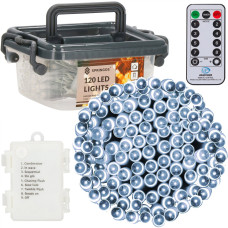 Гирлянда на батарейках Springos 9 м 120 LED CL0172 Cold White