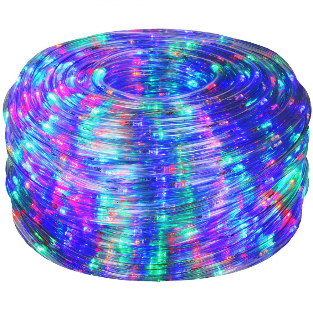 Гірлянда вулична (зовнішня) дюралайт Springos Rope Lights 10 м 240 LED CL1202 Mix
