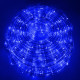 Гірлянда вулична (зовнішня) дюралайт Springos Rope Lights 10 м 240 LED CL1203 Blue