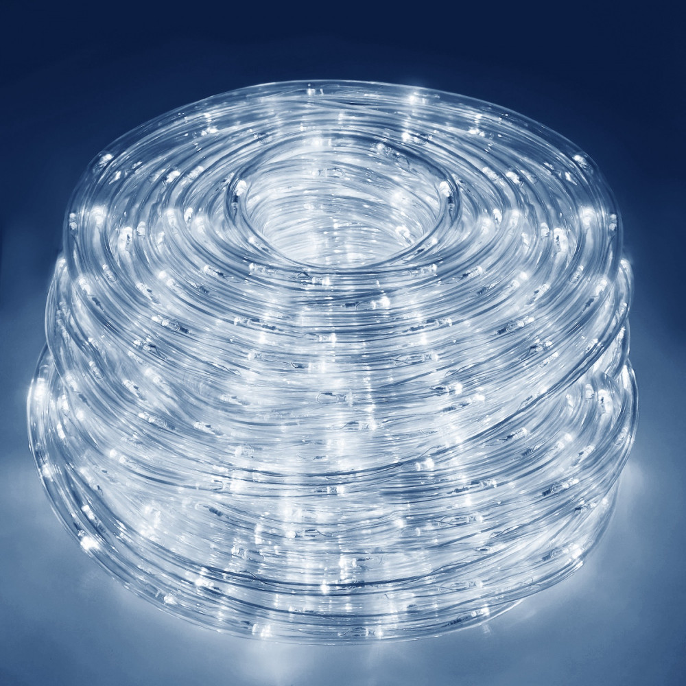 Гірлянда вулична (зовнішня) дюралайт Springos Rope Lights 30 м 720 LED CL1208 Cold White