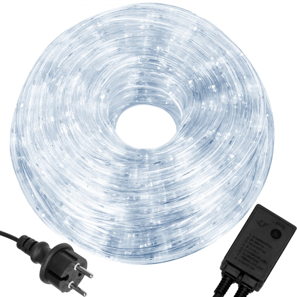 Гірлянда вулична (зовнішня) дюралайт Springos Rope Lights 30 м 720 LED CL1208 Cold White