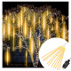Гірлянда метеоритний дощ Springos 4 м 480 LED CL1212 Warm White